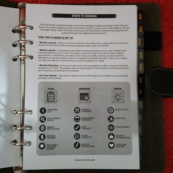 Daily Planner, Calendar, Journal, and Organizer - Picture 10 of 12